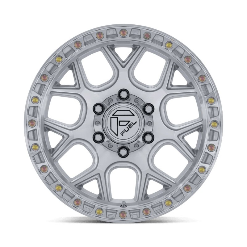 Fuel Off-Road | FC908 PUMA 20x9 ET1 - GLOSS SILVER W/ MACHINED FACE