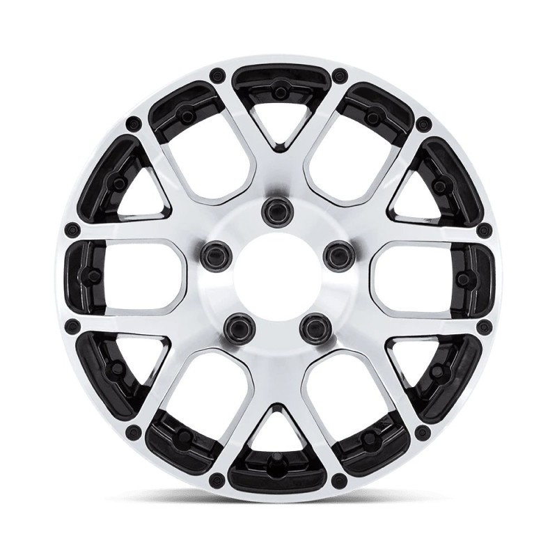 Helo | HE1825 14x6 ET-6 - GLOSS BLACK MACHINED