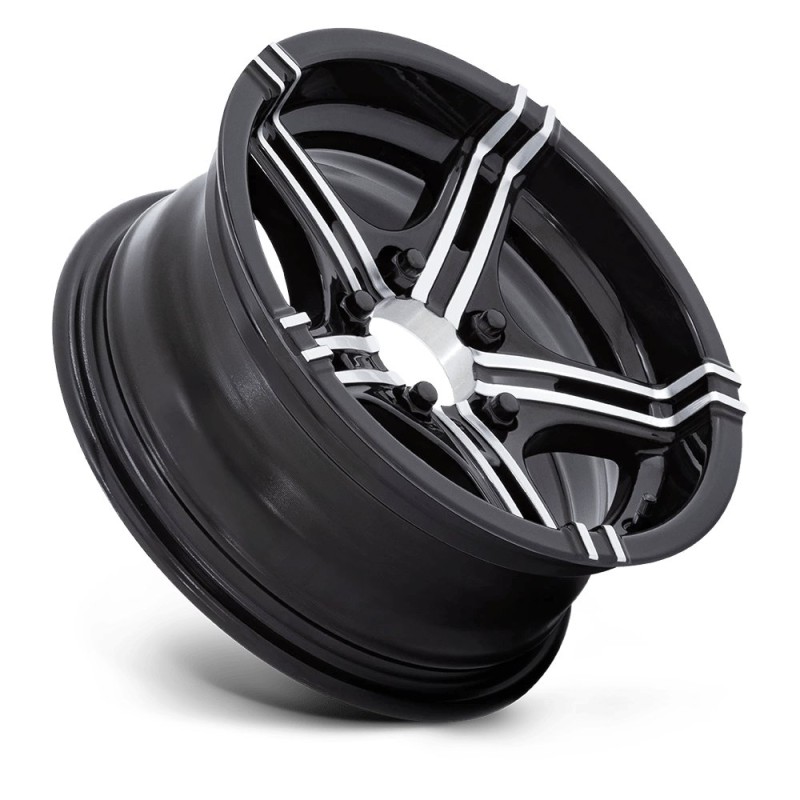 Helo | HE1827 14x6 ET-6 - GLOSS BLACK MACHINED