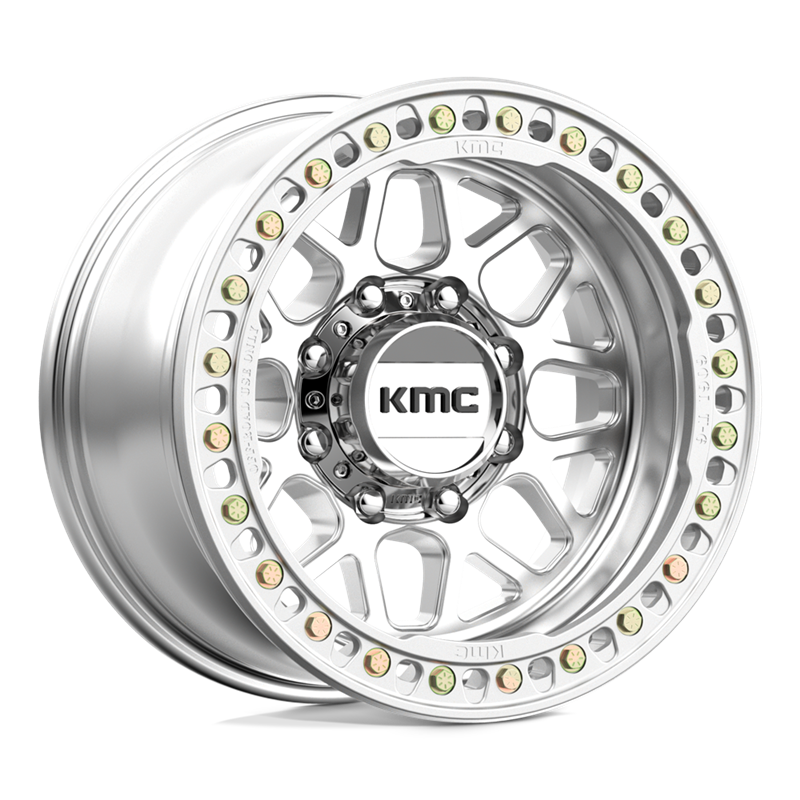 KMC | KM235 GRENADE CRAWL BEADLOCK 17x9 ET-38 - MACHINED