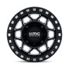 KMC | KS241 TORX UTV BEADLOCK 15x7 ET38 - GLOSS BLACK MILLED