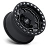 KMC | KS241 TORX UTV BEADLOCK 15x8 ET0 - GLOSS BLACK MILLED