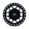KMC | KS241 TORX UTV BEADLOCK 15x8 ET0 - GLOSS BLACK MILLED