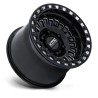 KMC | KS242 AZTEC UTV BEADLOCK 15x10 ET0 - GLOSS BLACK MILLED