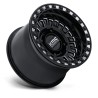 KMC | KS242 AZTEC UTV BEADLOCK 15x8 ET0 - GLOSS BLACK MILLED