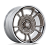 US Mag | UC147 FLAGSTAFF 20x10 ET6 - PEWTER W/ CHROME LIP