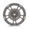 US Mag | UC147 FLAGSTAFF 20x10 ET6 - PEWTER W/ CHROME LIP