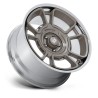 US Mag | UC147 FLAGSTAFF 22x10.5 ET12 - PEWTER W/ CHROME LIP