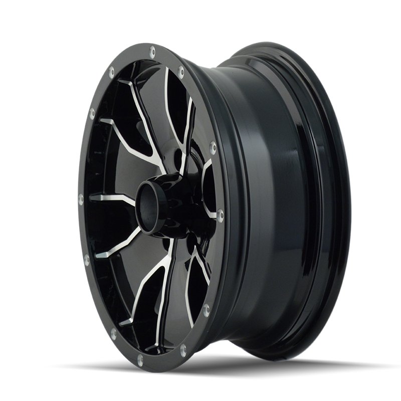 Trailer Wheels | 14 15x6 ET0 - Gloss Black Machined