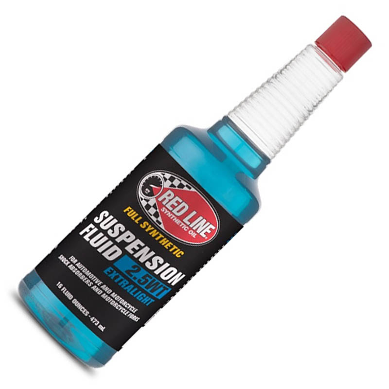 Red Line | ExtraLight 2.5WT Suspension Fluid - 16 oz. Red Line Oil Accessories