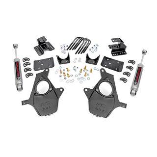 Rough Country | 2 Inch Lowering Kit - Silverado / Sierra 1500 / Limited 2014-2019