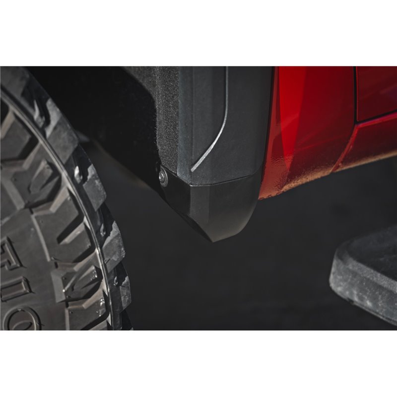 Rough Country | Mud Flap Delete - Sierra 2500 HD / 3500 HD 6.6L 2020-2025
