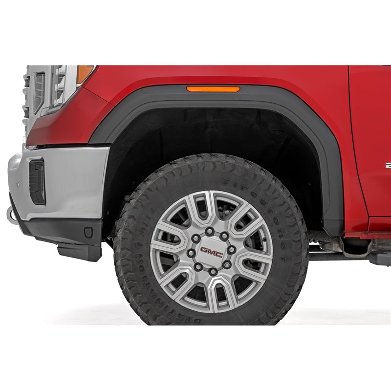 Rough Country | Mud Flap Delete - Sierra 2500 HD / 3500 HD 6.6L 2020-2025