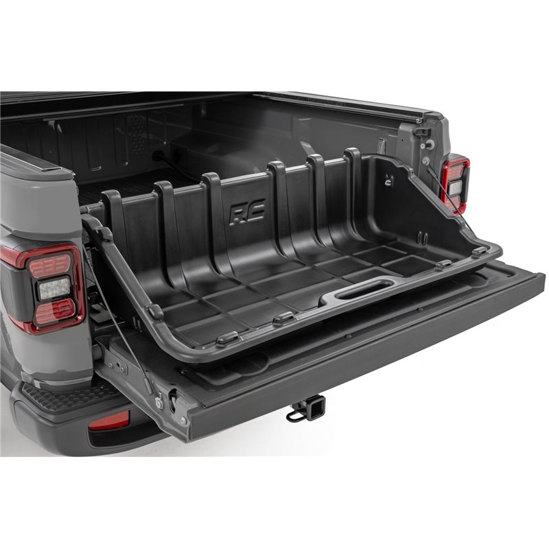 Rough Country | Truck Bed Cargo Storage Box - Maverick / Gladiator 2020-2025