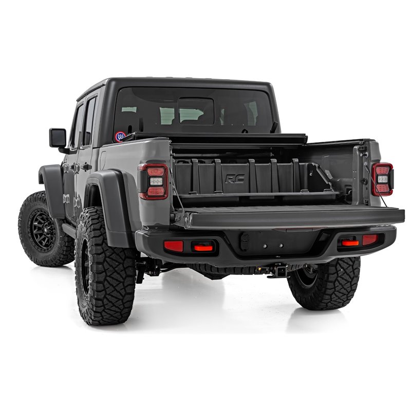 Rough Country | Truck Bed Cargo Storage Box - Maverick / Gladiator 2020-2025