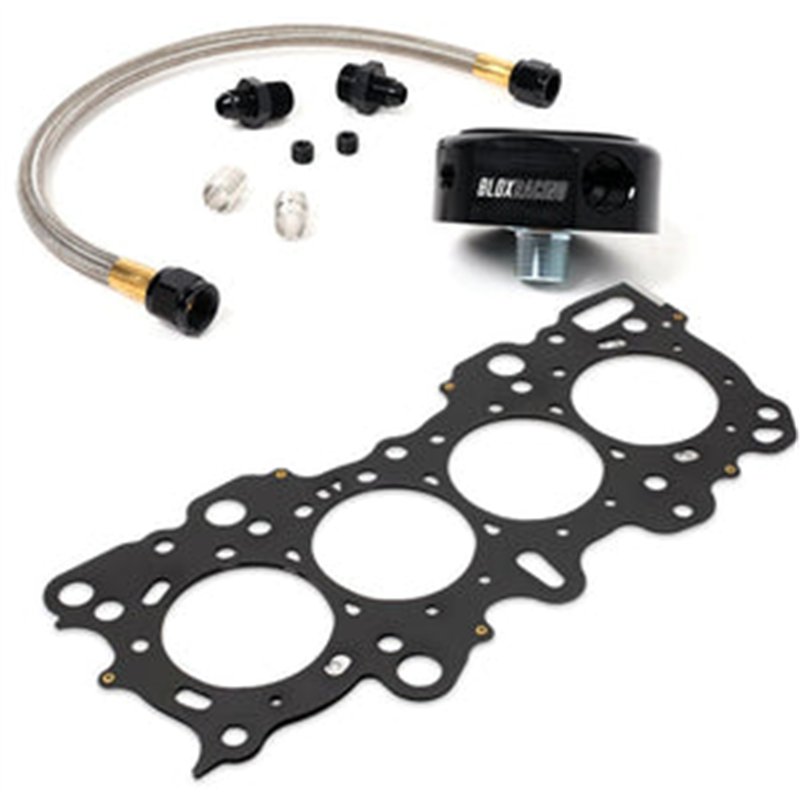 BLOX Racing | LS-VTEC Oil Filter Block Conversion Kit