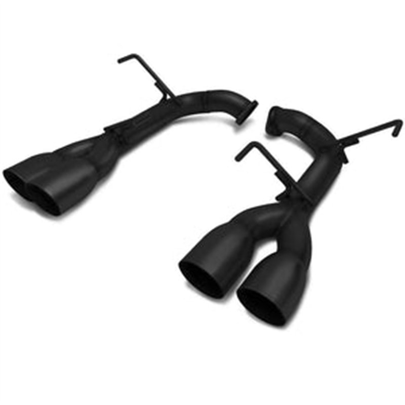 BLOX Racing | Axle-Back Exhaust Muffler Delete Kit, Polished - WRX / STi 2015-2021