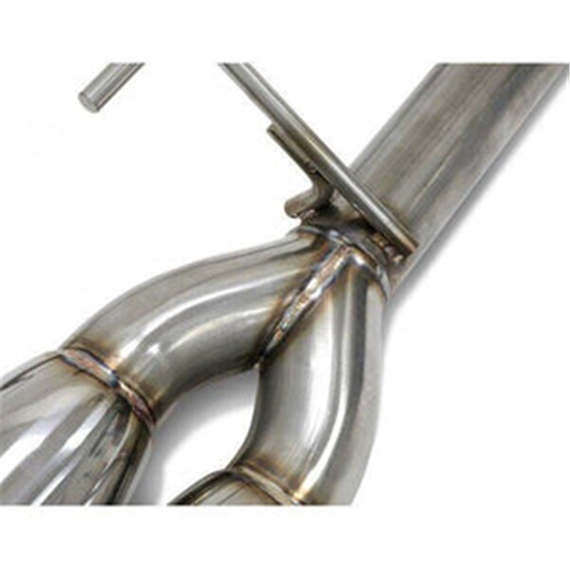 BLOX Racing | Axle-Back Exhaust Muffler Delete Kit, Polished - WRX / STi 2015-2021