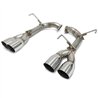 BLOX Racing | Axle-Back Exhaust Muffler Delete Kit, Black - WRX / STi 2015-2021