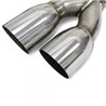 BLOX Racing | Axle-Back Exhaust Muffler Delete Kit, Black - WRX / STi 2015-2021