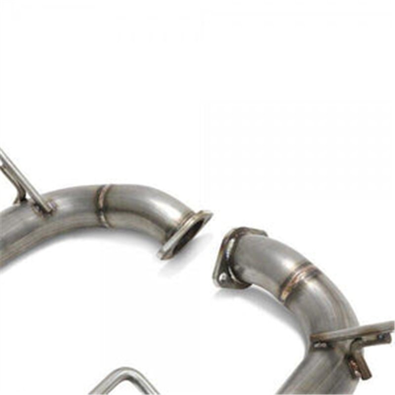 BLOX Racing | Axle-Back Exhaust Muffler Delete Kit, Black - WRX / STi 2015-2021