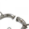 BLOX Racing | Axle-Back Exhaust Muffler Delete Kit, Black - WRX / STi 2015-2021