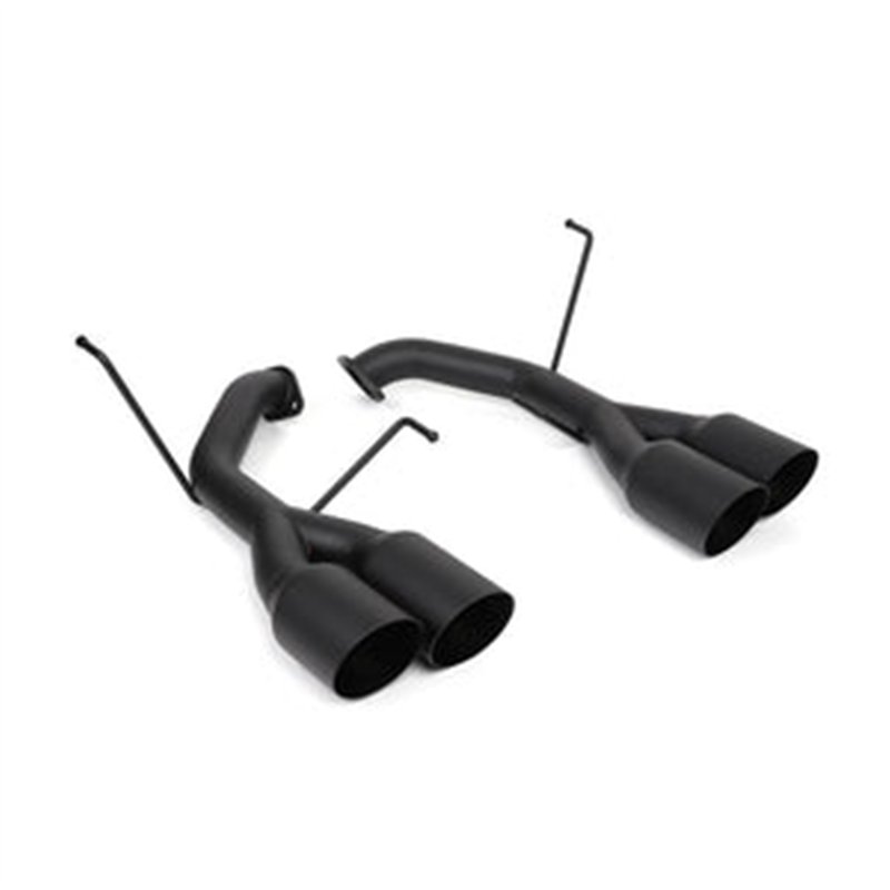 BLOX Racing | Axle-Back Exhaust Muffler Delete Kit, Polished - WRX / 2022-2026