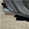 BLOX Racing | Axle-Back Exhaust Muffler Delete Kit, Polished - WRX / 2022-2026