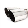 BLOX Racing | Axle-Back Exhaust Muffler Delete Kit, Polished - WRX / 2022-2026