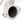 BLOX Racing | Axle-Back Exhaust Muffler Delete Kit, Polished - WRX / 2022-2026