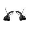 BLOX Racing | Axle-Back Exhaust Muffler Delete Kit, Black - WRX / 2022-2026