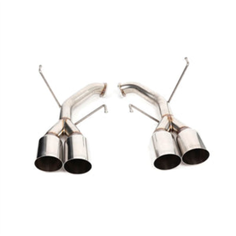 BLOX Racing | Axle-Back Exhaust Muffler Delete Kit, Black - WRX / 2022-2026