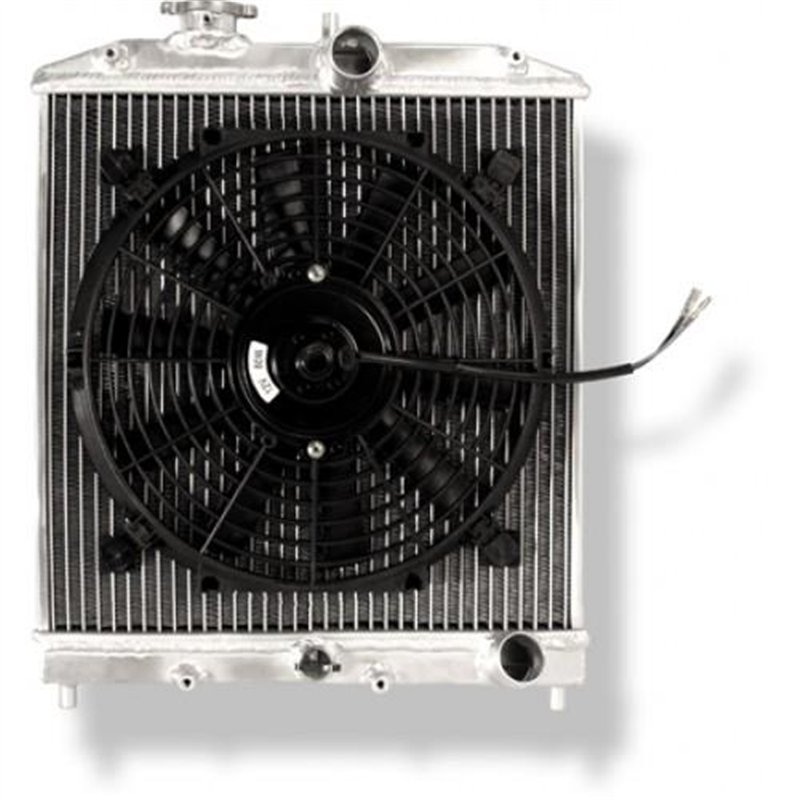 BLOX Racing | 2-Row Half-Core Radiator - Civic 1992-2000