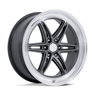 American Racing | AR953 GROOVE 6 DRAG 20x9.5 ET25 - ANTHRACITE W/ DIAMOND CUT LIP