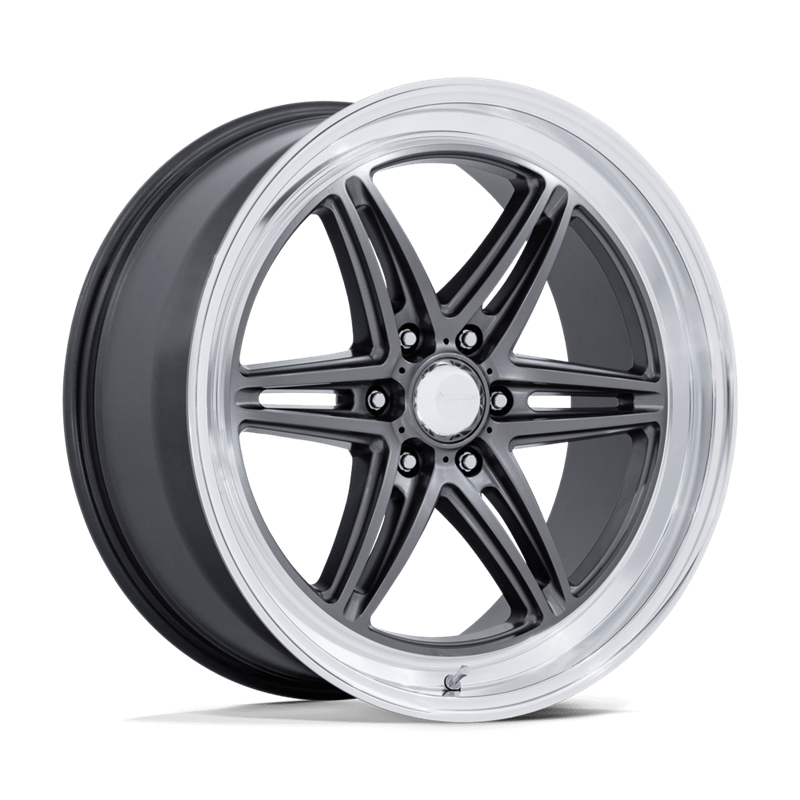 American Racing | AR953 GROOVE 6 DRAG 20x9.5 ET25 - ANTHRACITE W/ DIAMOND CUT LIP