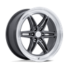 American Racing | AR953 GROOVE 6 DRAG 20x9.5 ET25 - ANTHRACITE W/ DIAMOND CUT LIP
