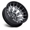 Fuel Off-Road | D407 CATALYST DUALLY 20x8.25 ET-202 - CHROME W/ GLOSS BLACK LIP