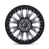 Fuel Off-Road | D407 CATALYST DUALLY 20x8.25 ET-221 - CHROME W/ GLOSS BLACK LIP