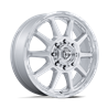 Fuel Off-Road | D912 CIRCUIT DUALLY 20x8.25 ET105 - GLOSS SILVER W/ MACHINED FACE