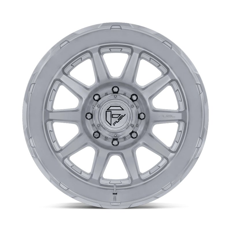 Fuel Off-Road | D912 CIRCUIT DUALLY 20x8.25 ET-221 - GLOSS SILVER W/ MACHINED FACE