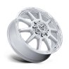Fuel Off-Road | D912 CIRCUIT DUALLY 24x8.25 ET105 - GLOSS SILVER W/ MACHINED FACE
