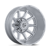 Fuel Off-Road | D912 CIRCUIT DUALLY 24x8.25 ET-202 - GLOSS SILVER W/ MACHINED FACE