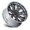 Fuel Off-Road | FC409 HIVE 20x9 ET1 - GLOSS GUNMETAL W/ CHROME LIP