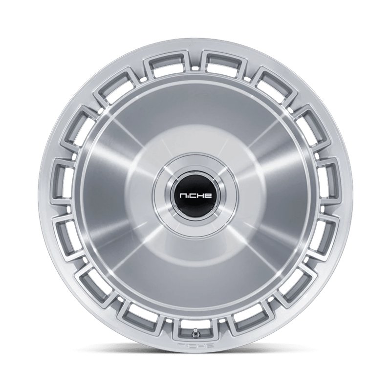 Niche Wheels | NC287 VENICE 24x10 ET30 - GLOSS SILVER W/ MACHINED FACE