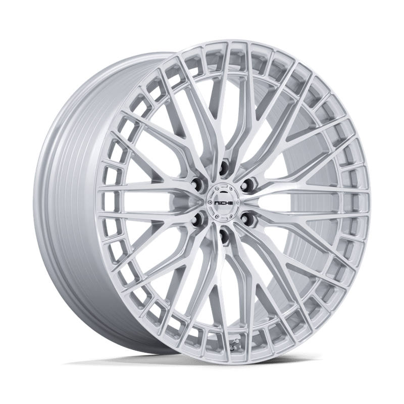 Niche Wheels | NC288 GENOA 22x9.5 ET38 - GLOSS SILVER W/ MACHINED FACE