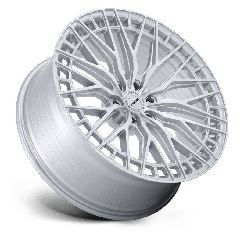 Niche Wheels | NC288 GENOA 22x9.5 ET38 - GLOSS SILVER W/ MACHINED FACE