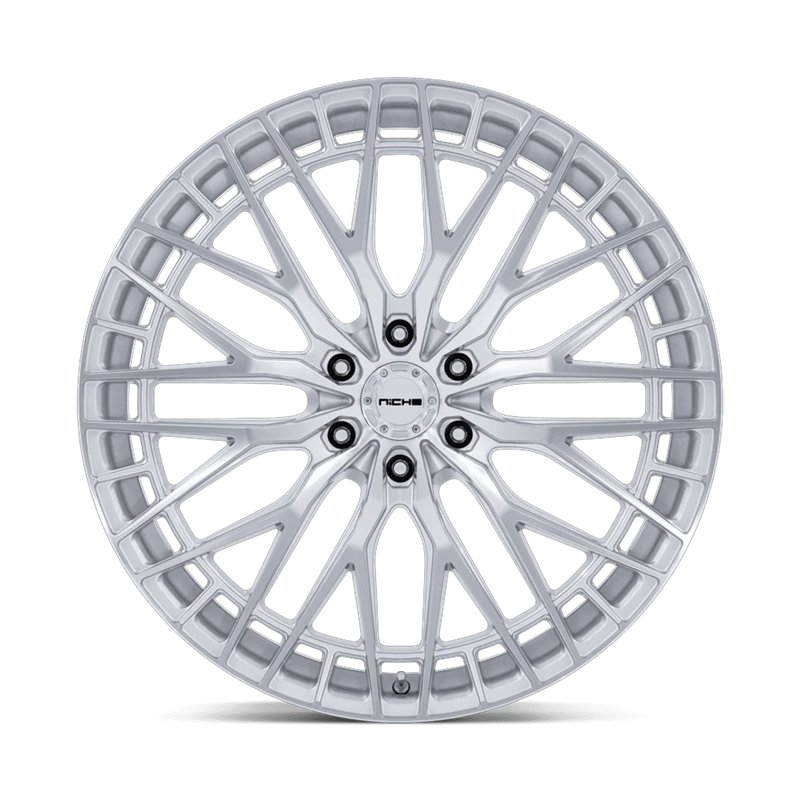 Niche Wheels | NC288 GENOA 22x9.5 ET38 - GLOSS SILVER W/ MACHINED FACE