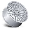 Niche Wheels | NC288 GENOA 24x10 ET0 - GLOSS SILVER W/ MACHINED FACE