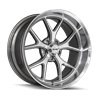 RIDLER | 661 18x8 ET0 - Gloss Grey With Diamond Cut Face And Lip