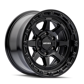 MAYHEM | RIDGELINE 20x9 ET18 - Satin Black